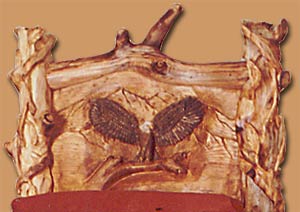 Horn Mountain Living - Eagle Chair back Carving