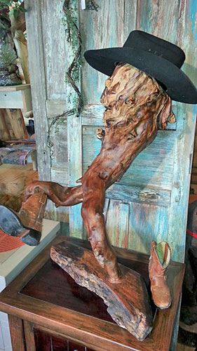 Horn Mountain Living - Hand Carved Armoire