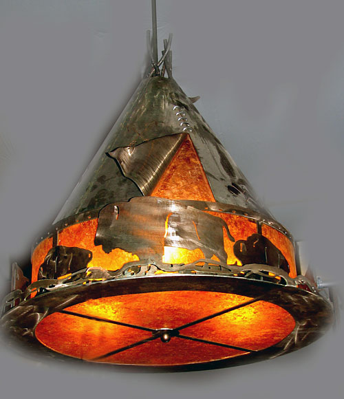 Horn Mountain Living - TeePee Light