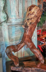 Wood Sculpture - Horn Mountain Living